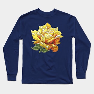 Floral Elegance Long Sleeve T-Shirt